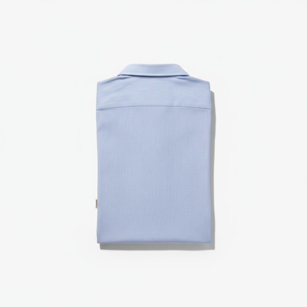 Men's Slim Fit Casual Shirt - Flat Lay