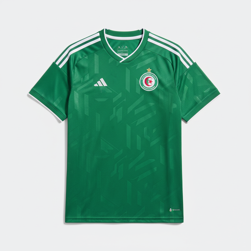 Algeria World Cup 2026 Shirt - Flat Lay